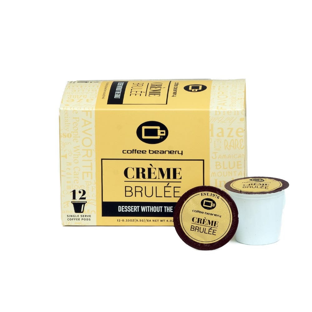 Creme Brulee Flavored Coffee Pods For Keurig K Cup Brewers