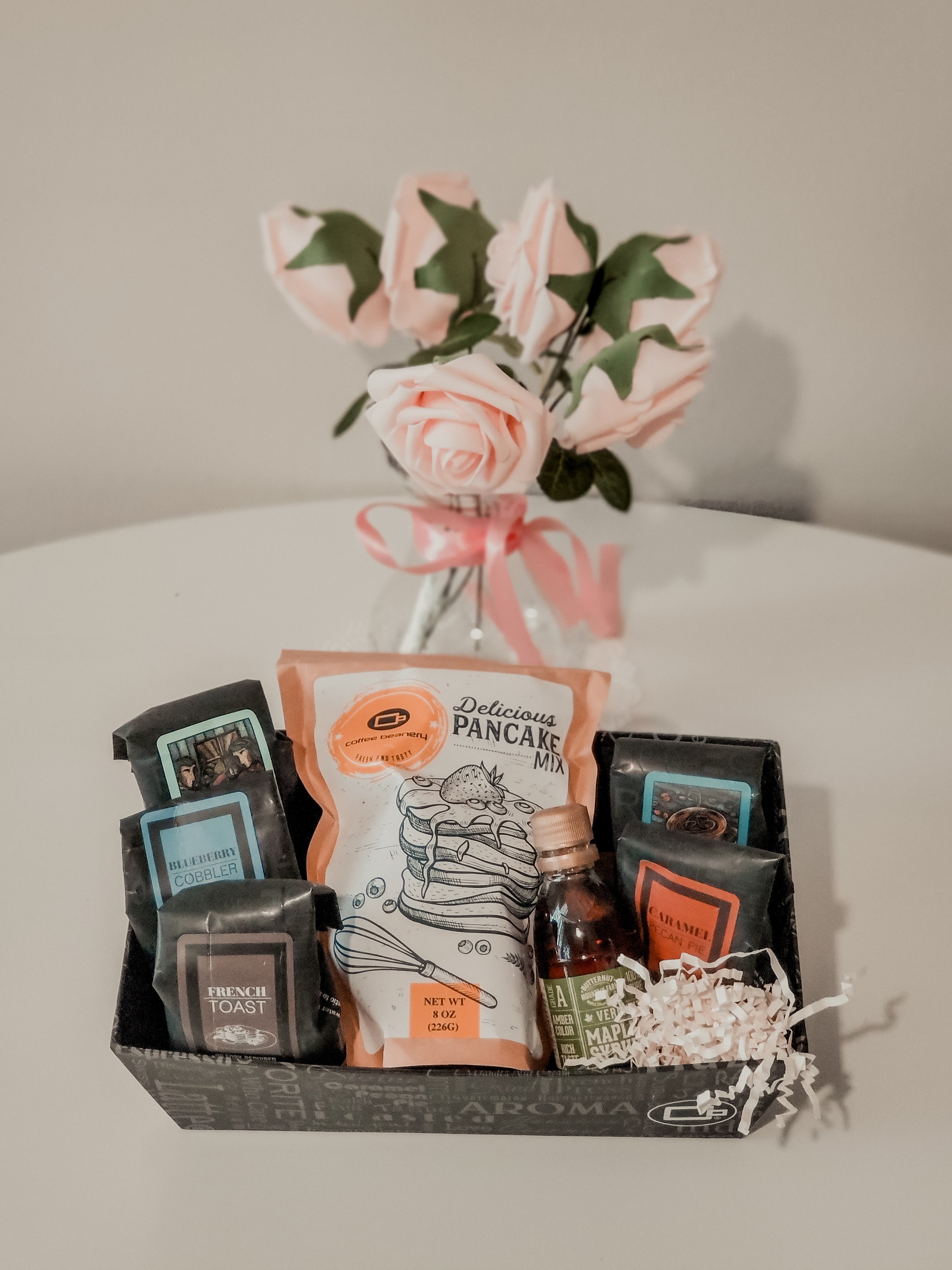 Image of Breakfast in Bed Coffee Gift Basket