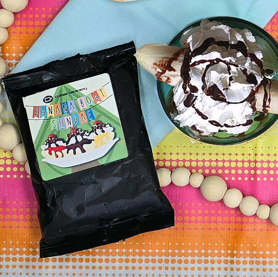 Image of 2.5oz Banana Boat Sundae Flavored Coffee