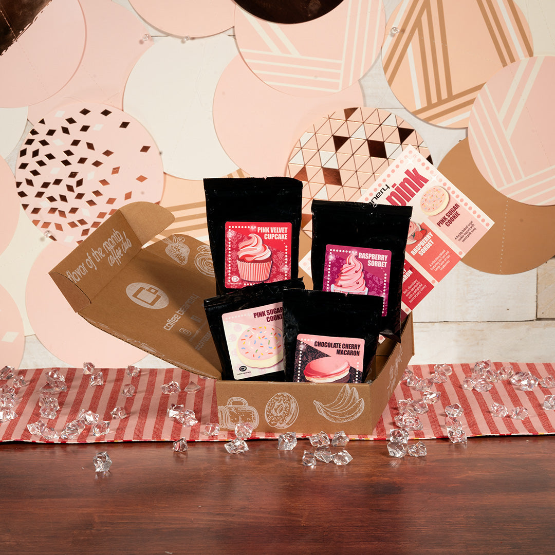 Image of Pretty in Pink Coffee Subscription Box