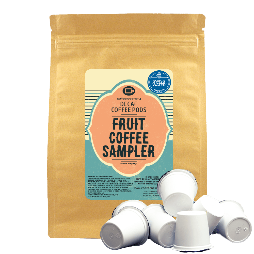 Coffee Beanery Coffee Pods Decaf The Fruit Coffee Pod Variety Pack