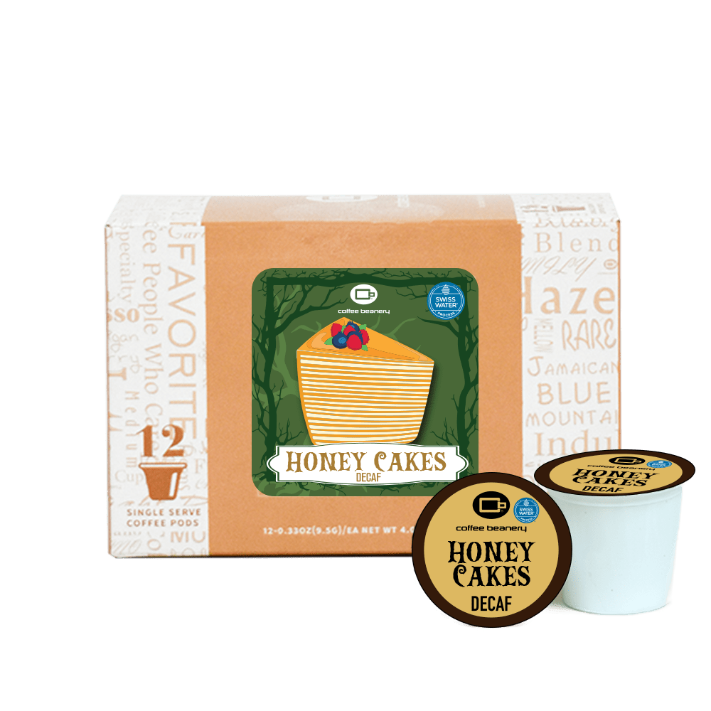 Coffee Beanery Exclusive 12ct Pods / Decaf / Automatic Drip Honey Cakes Flavored Coffee | October 2024