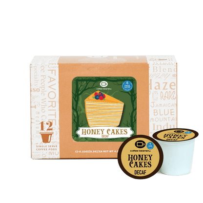 Coffee Beanery Exclusive 12ct Pods / Decaf / Automatic Drip Honey Cakes Flavored Coffee | October 2024