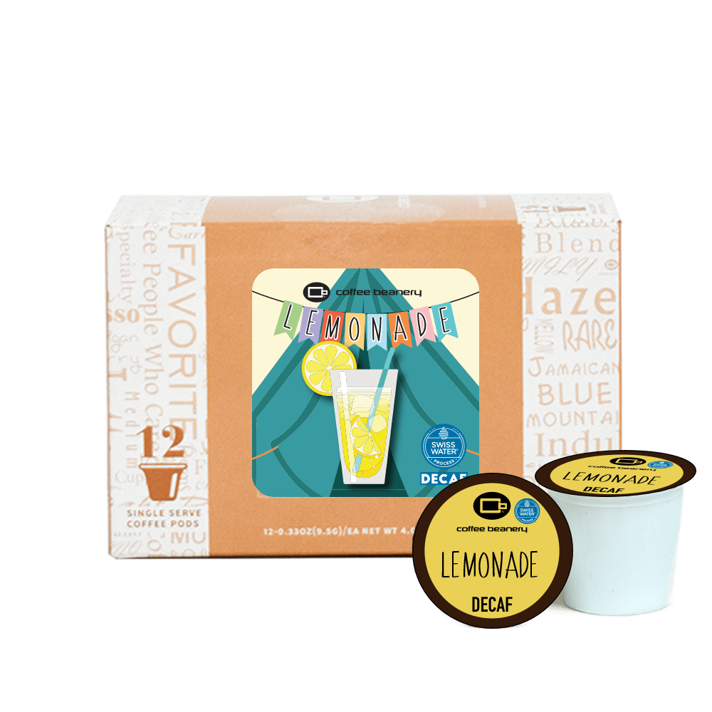 Coffee Beanery Exclusive 12ct Pods / Decaf / Automatic Drip Lemonade Flavored Coffee | August 2024