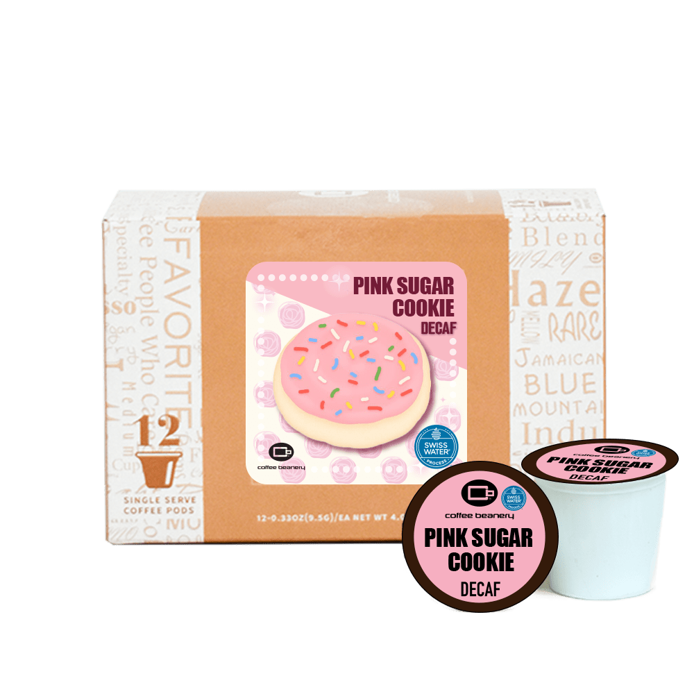 Coffee Beanery Exclusive 12ct Pods / Decaf / Automatic Drip Pink Sugar Cookie Flavored Coffee | September 2024