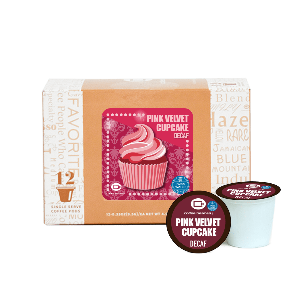 Coffee Beanery Exclusive 12ct Pods / Decaf / Automatic Drip Pink Velvet Cupcake Flavored Coffee | September 2024