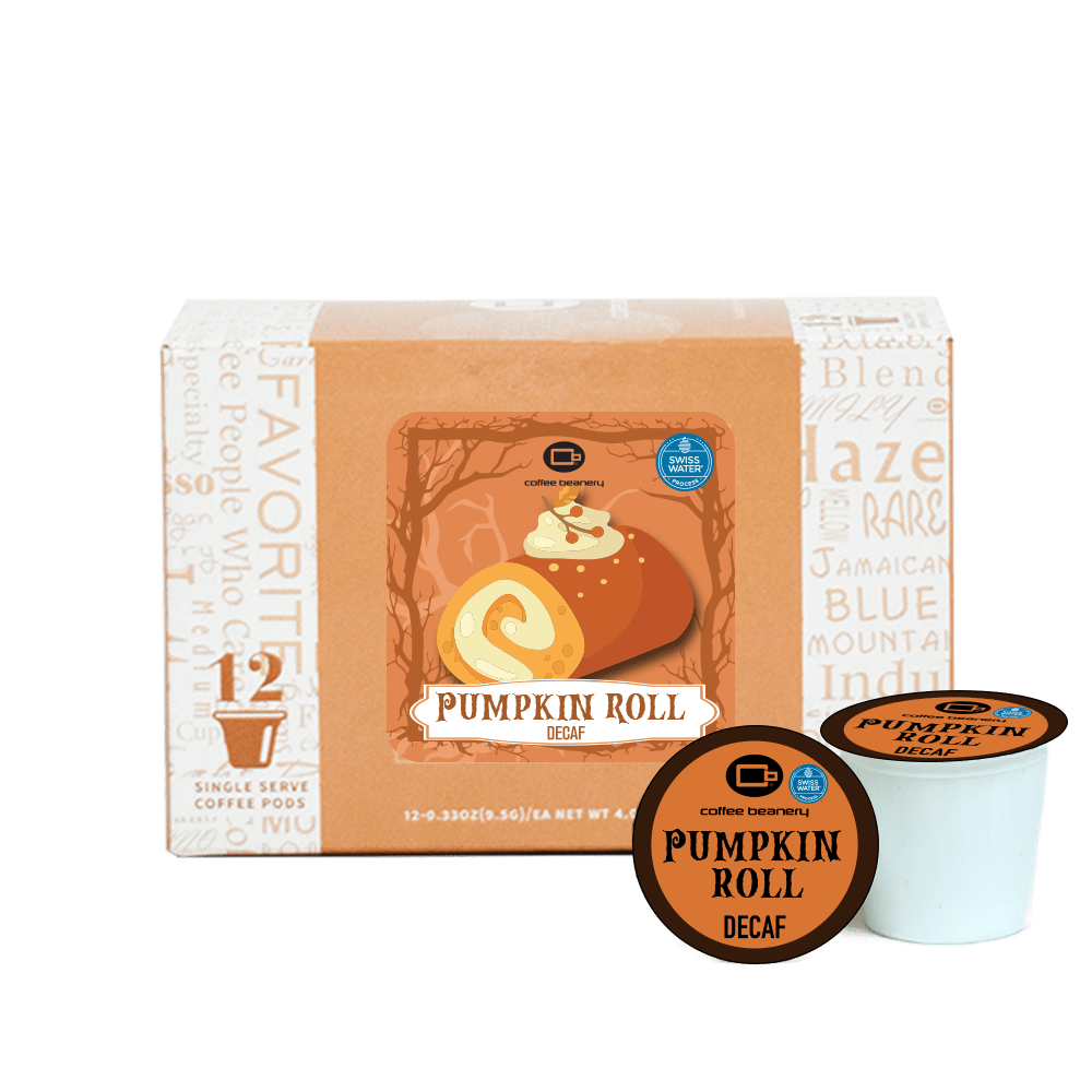 Coffee Beanery Exclusive 12ct Pods / Decaf / Automatic Drip Pumpkin Spice Roll Flavored Coffee | October 2024