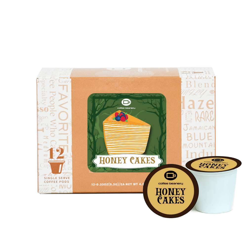 Coffee Beanery Exclusive 12ct Pods / Regular / Automatic Drip Honey Cakes Flavored Coffee | October 2024