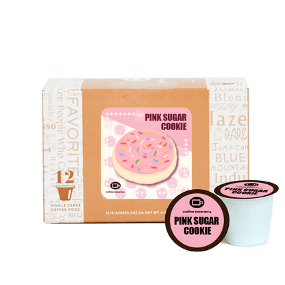 Coffee Beanery Exclusive 12ct Pods / Regular / Automatic Drip Pink Sugar Cookie Flavored Coffee | September 2024 VIP