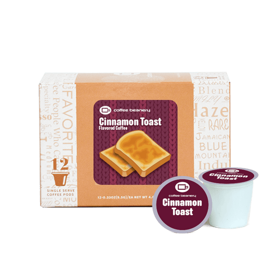 Coffee Beanery Exclusive 12ct Pods / Regular Cinnamon Toast Flavored Coffee Pods | January 2025