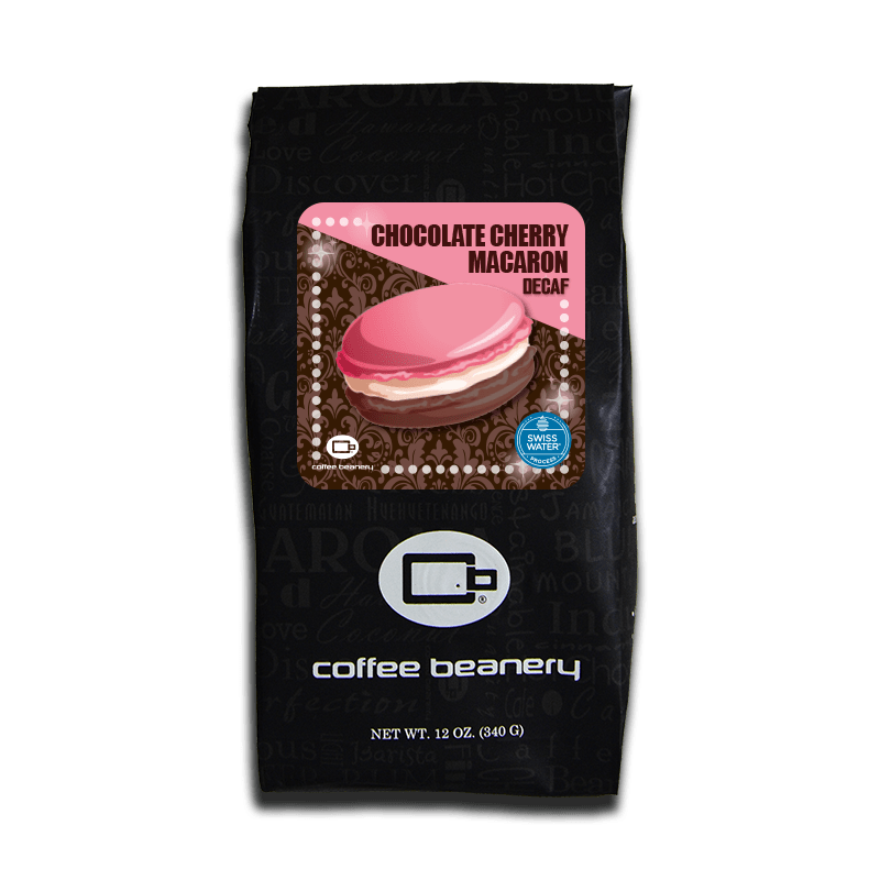 Coffee Beanery Exclusive 12oz / Decaf / Automatic Drip Chocolate Cherry Macaron Flavored Coffee | September 2024