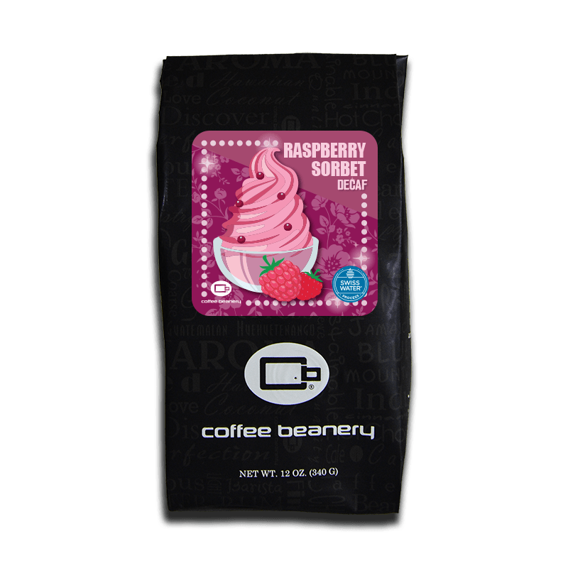 Coffee Beanery Exclusive 12oz / Decaf / Automatic Drip Raspberry Sorbet Flavored Coffee | September 2024