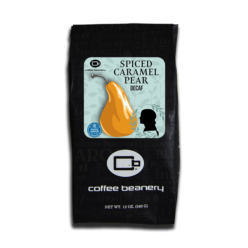 Coffee Beanery Exclusive 12oz / Decaf / Automatic Drip Spiced Caramel Pear Flavored Coffee | February 2025