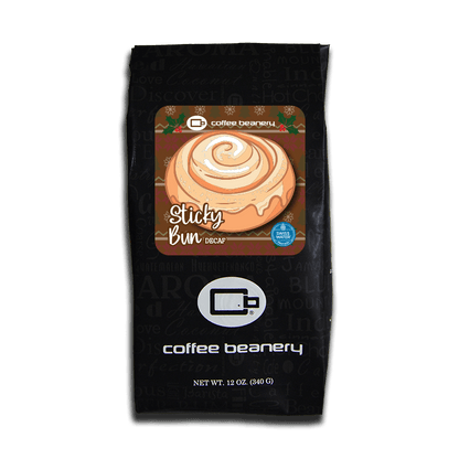 Coffee Beanery Exclusive 12oz / Decaf / Automatic Drip Sticky Bun Flavored Coffee | December 2024