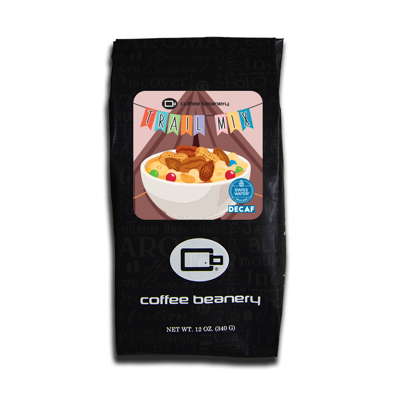 Coffee Beanery Exclusive 12oz / Decaf / Automatic Drip Trail Mix Flavored Coffee | August 2024