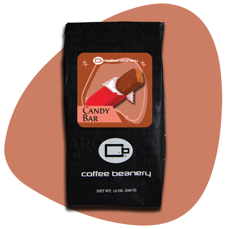 Coffee Beanery Exclusive 12oz / Regular / Automatic Drip Candy Bar Flavored Coffee | November 2024