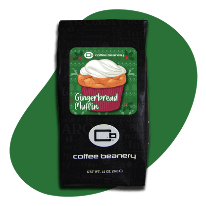 Coffee Beanery Exclusive 12oz / Regular / Automatic Drip Gingerbread Muffin Flavored Coffee | December 2024