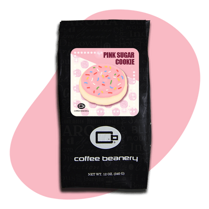 Coffee Beanery Exclusive 12oz / Regular / Automatic Drip Pink Sugar Cookie Flavored Coffee | September 2024