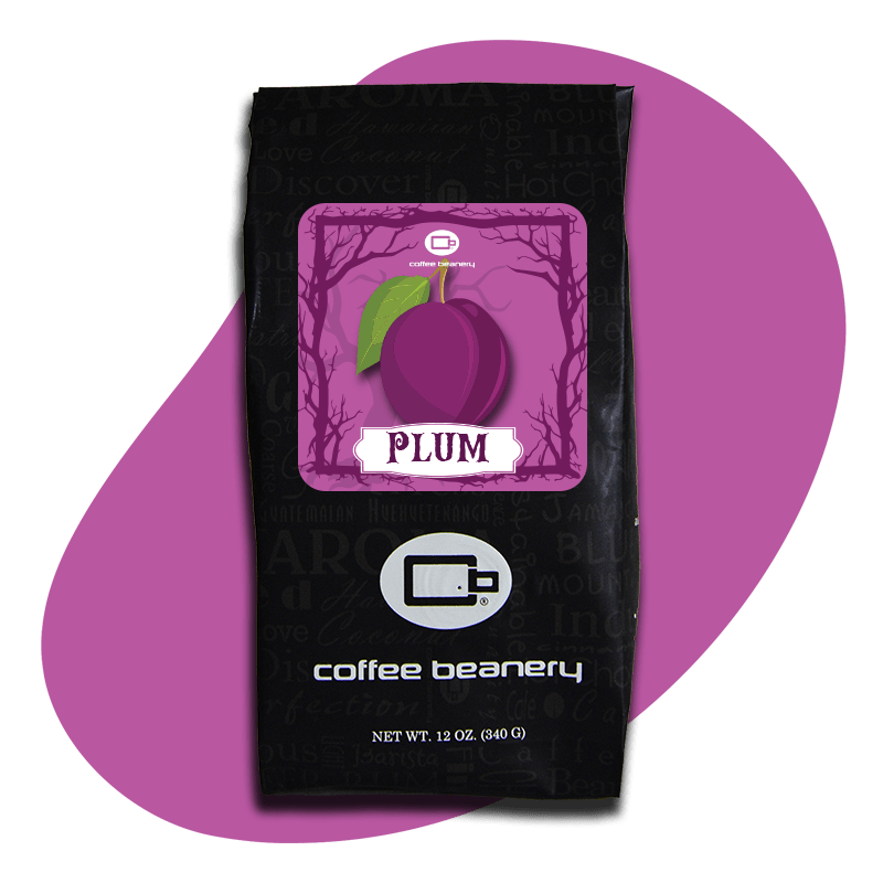 Coffee Beanery Exclusive 12oz / Regular / Automatic Drip Plum Flavored Coffee | October 2024