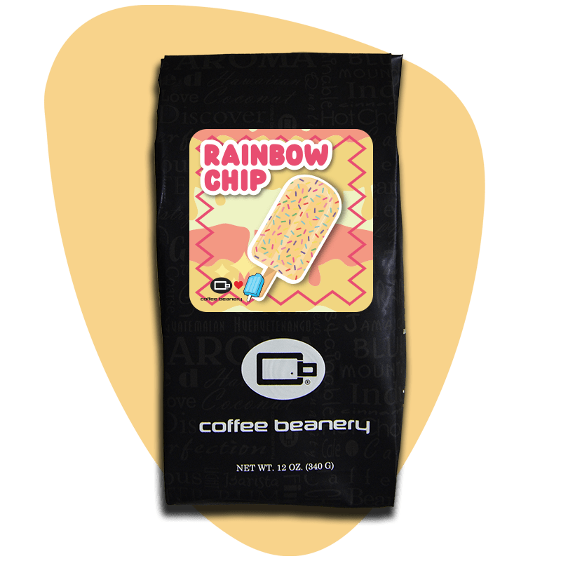 Coffee Beanery Exclusive 12oz / Regular / Automatic Drip Rainbow Chip Flavored Coffee | June 2024