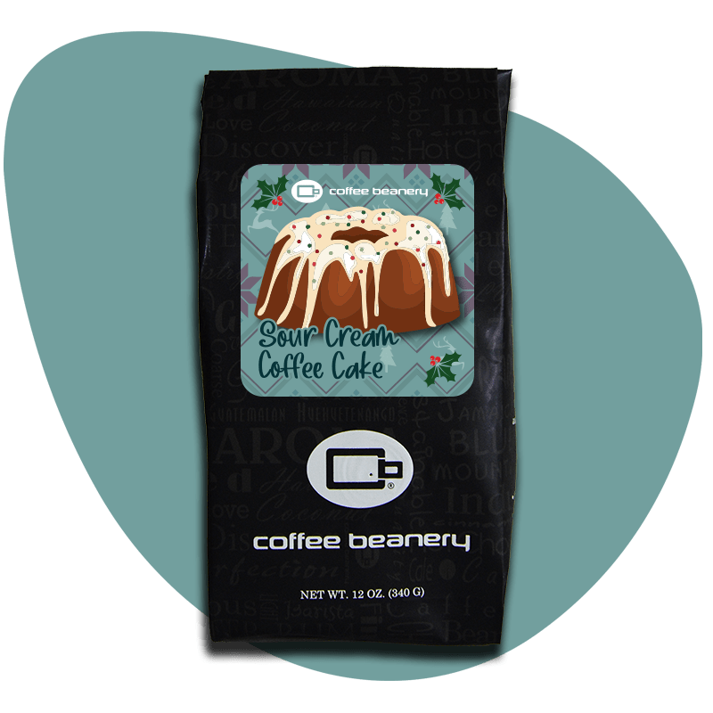 Coffee Beanery Exclusive 12oz / Regular / Automatic Drip Sour Cream Coffee Cake Flavored Coffee | December 2024