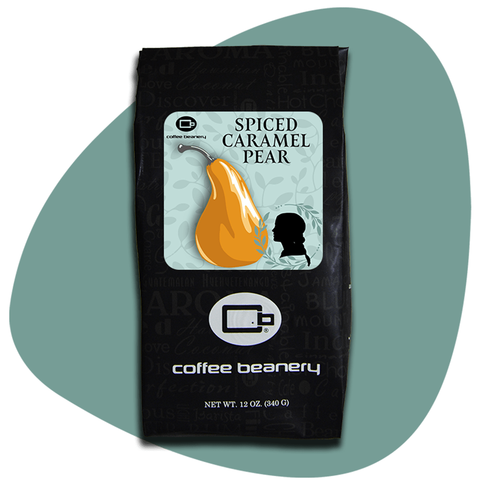 Coffee Beanery Exclusive 12oz / Regular / Automatic Drip Spiced Caramel Pear Flavored Coffee | February 2025