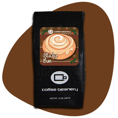 Coffee Beanery Exclusive 12oz / Regular / Automatic Drip Sticky Bun Flavored Coffee | December 2024