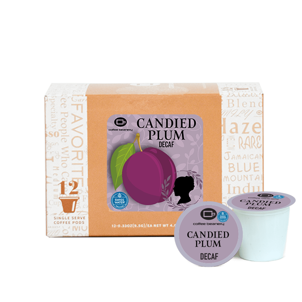 Coffee Beanery Exclusive Decaf Candied Plum Flavored Coffee Pods | February 2025