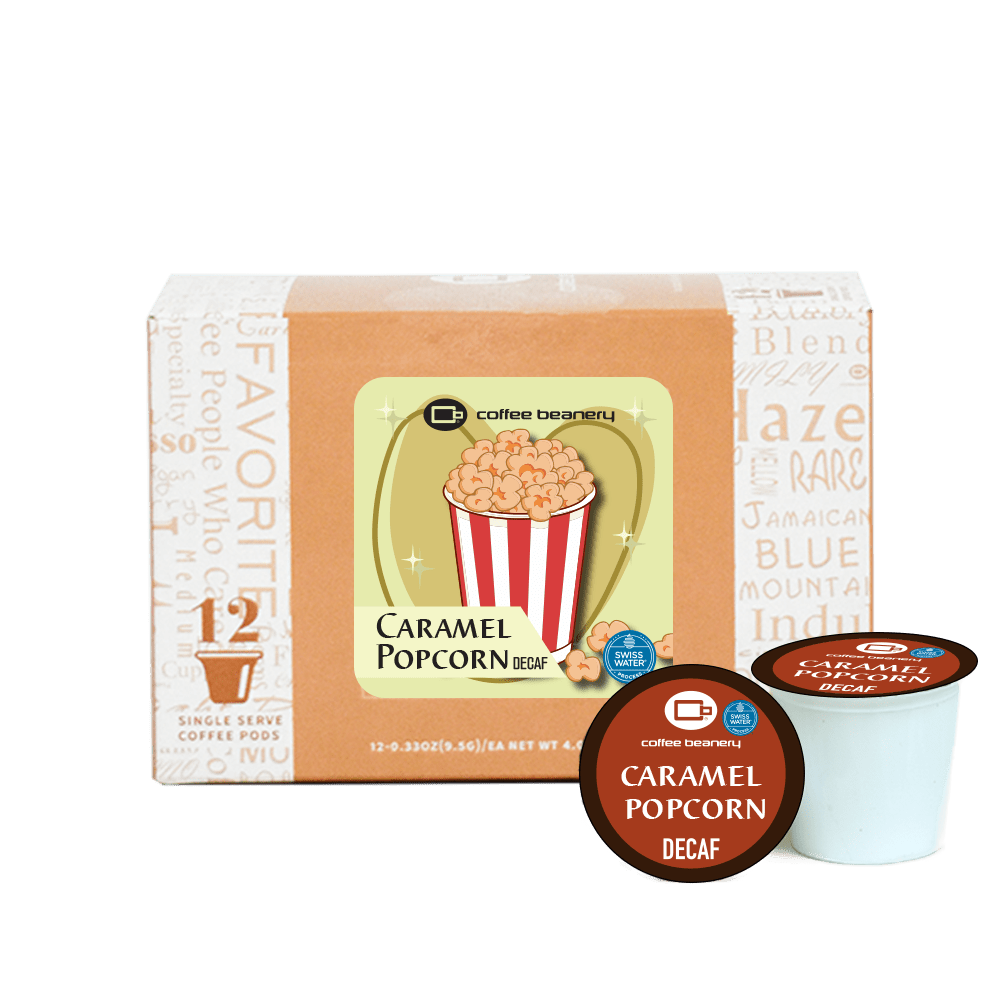 Coffee Beanery Exclusive Decaf Caramel Popcorn Flavored Coffee Pods | November 2024