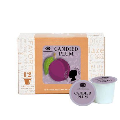 Coffee Beanery Exclusive Regular Candied Plum Flavored Coffee Pods | February 2025