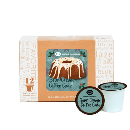 Coffee Beanery Exclusive Regular Sour Cream Coffee Cake Flavored Coffee Pods | December 2024