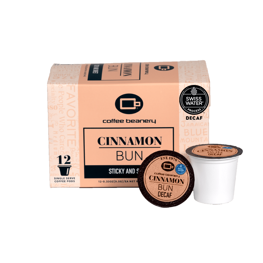 Coffee Beanery Flavored Coffee Cinnamon Bun Flavored Coffee