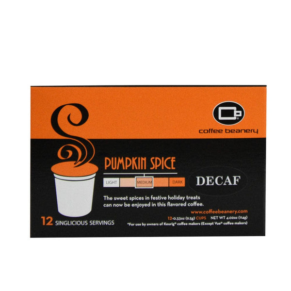 Decaf pumpkin 2025 spice k cups