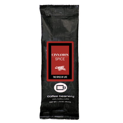 Coffee Beanery Flavored Coffee Regular / 1.75oz One Pot Sampler / Automatic Drip Cinnamon Spice Flavored Coffee