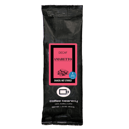 Coffee Beanery Flavored Coffee Sampler Amaretto Flavored SWP Decaf Coffee | 1.75 oz One Pot Sampler