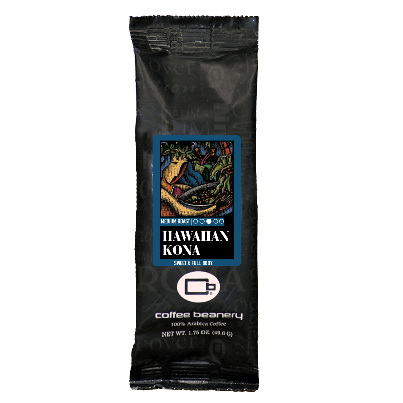 Coffee Beanery Specialty Coffee 1.75 One Pot Sampler / Automatic Drip Hawaiian Kona Specialty Coffee | 100% Authentic