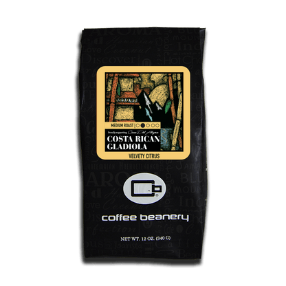 Coffee Beanery Specialty Coffee 12oz / Automatic Drip Costa Rican Gladiola Specialty Coffee