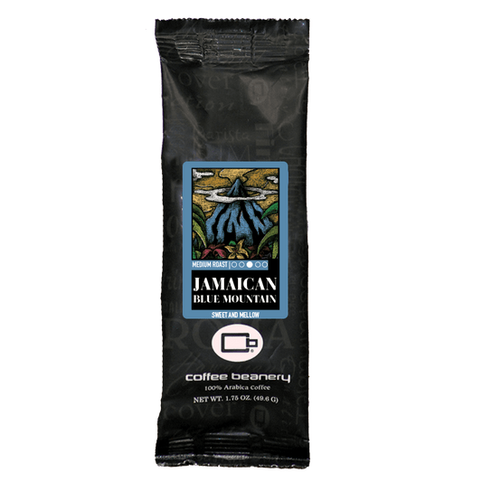 Coffee Beanery Specialty Coffee Jamaican Blue Mountain Specialty Coffee | 100% Authentic  | 1.75oz One Pot Sampler