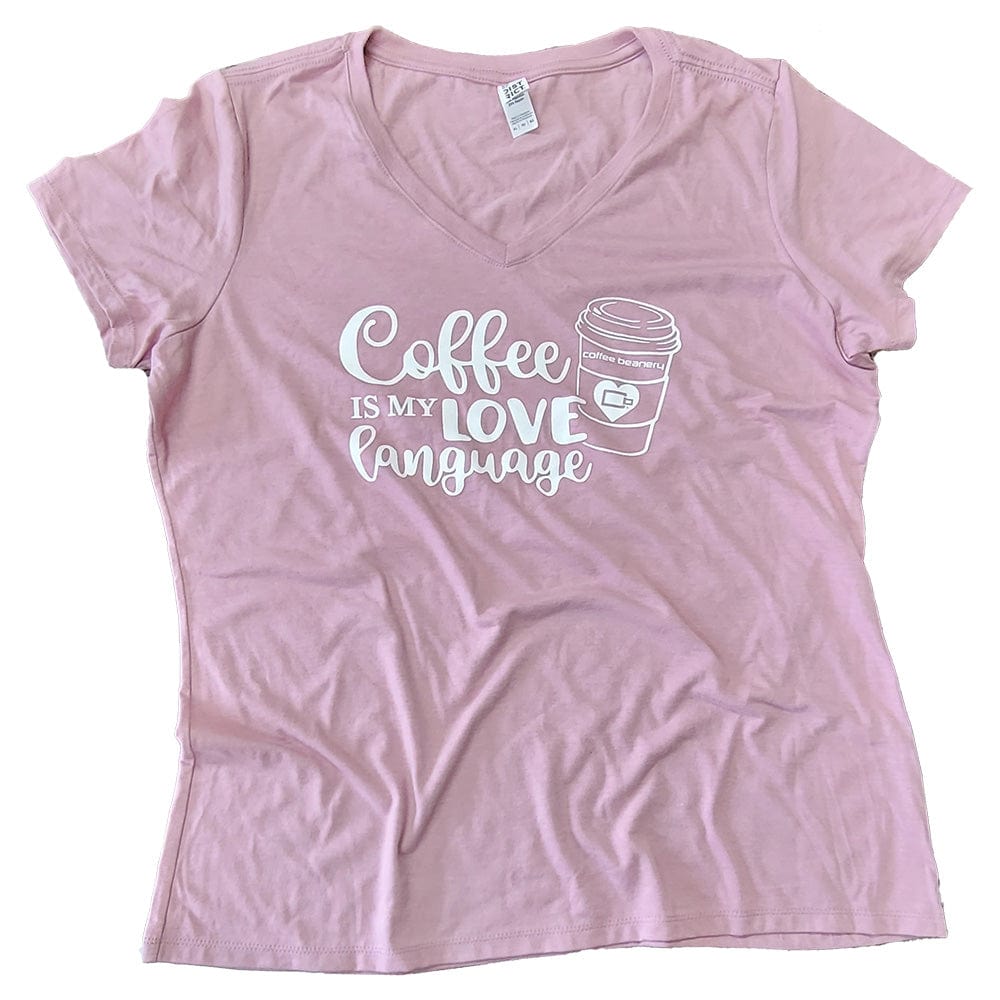 Coffee is my Love Language T Shirts Coffee Beanery