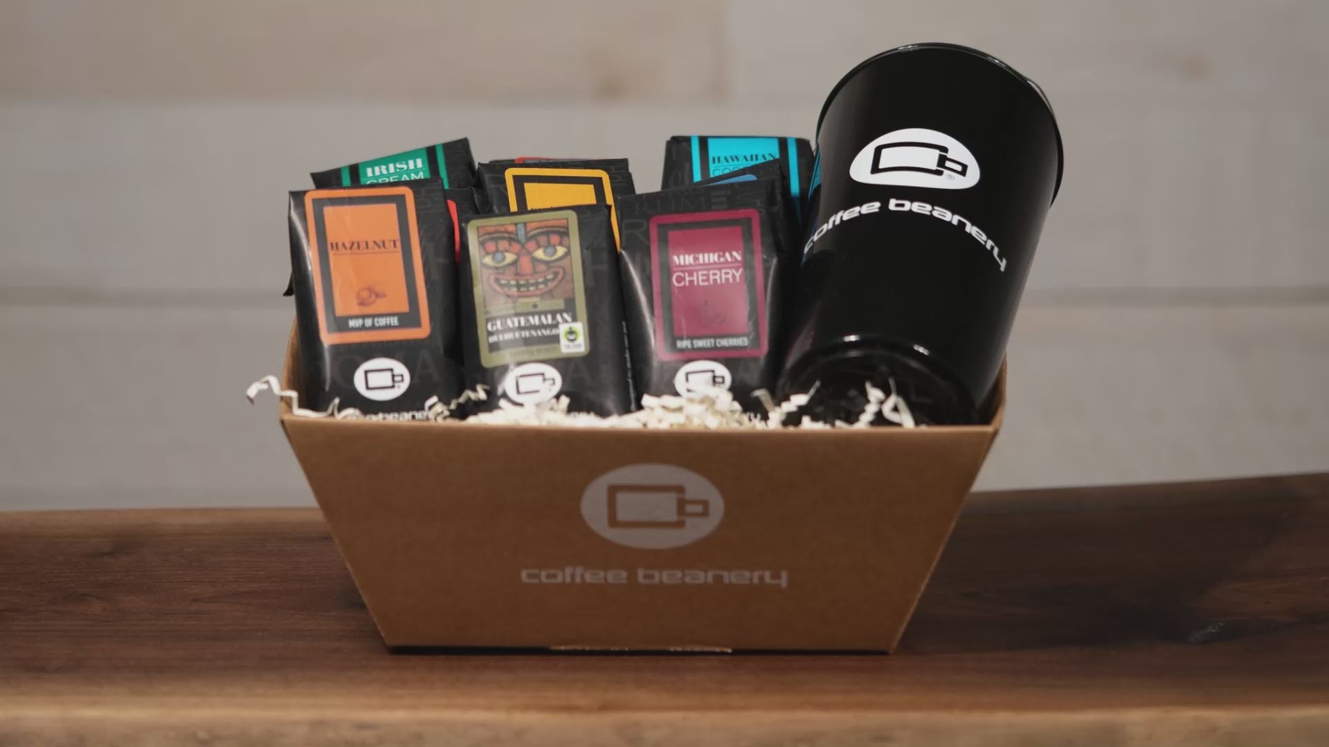 Load video: Video of Specialty Coffee Gift Basket