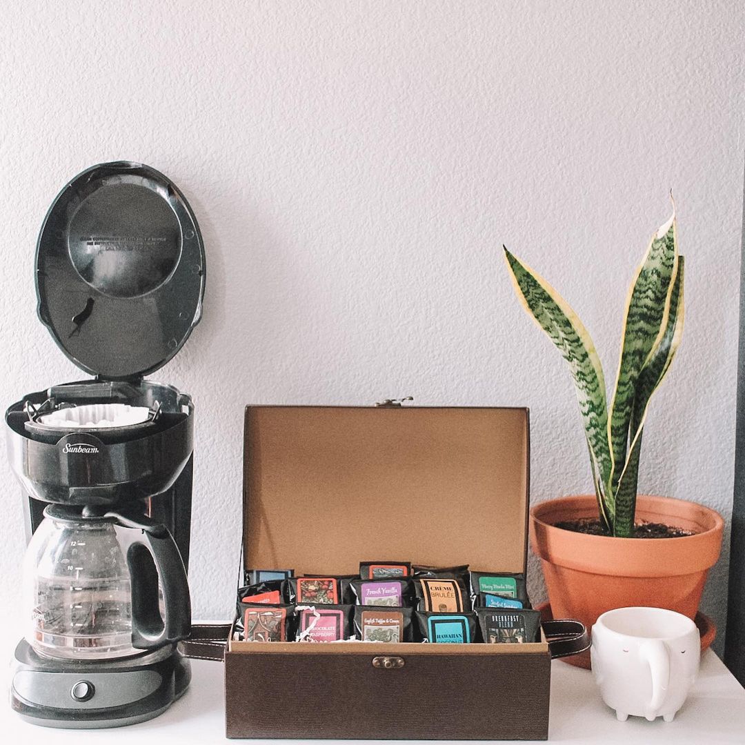 Image of Coffee Trunk of Samplers Coffee Gift Basket